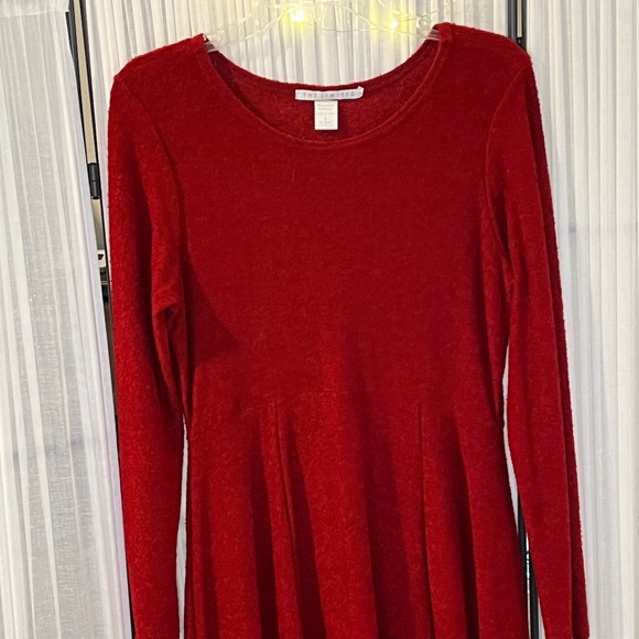 The Limited Dresses & Skirts - Red Boucle-like dress.